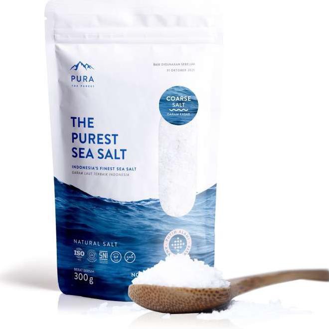 

Produk's berkualitas PURA PUREST SEA SALT 300 GR - GARAM LAUT NATURAL garam mpasi / himalayan saltK6