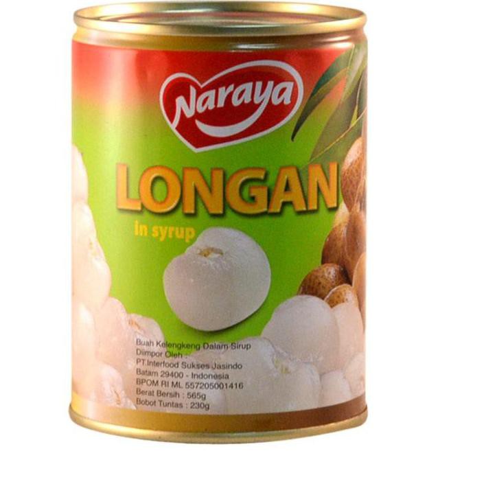 

(NEW ARRIVAL) NARAYA Longan in Syrup 565 gr