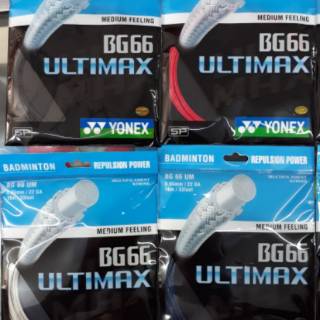 SENAR BADMINTON YONEX BG 66 ULTIMAX - ORIGINAL (HARGA