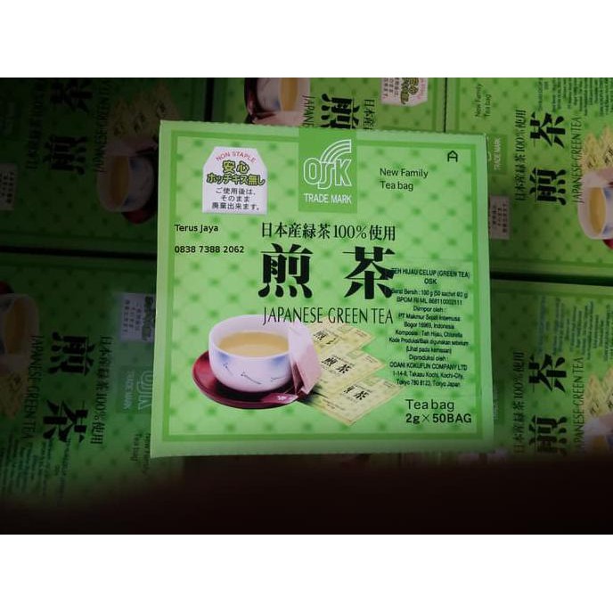 

Grosir - OSK Japanese Green Tea Teh Hijau Jepang