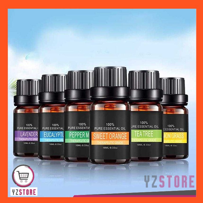 Essential Oil Aroma Terapi Aromatherapy Pengharum Ruangan Pure Diffuser 10ml YZ75