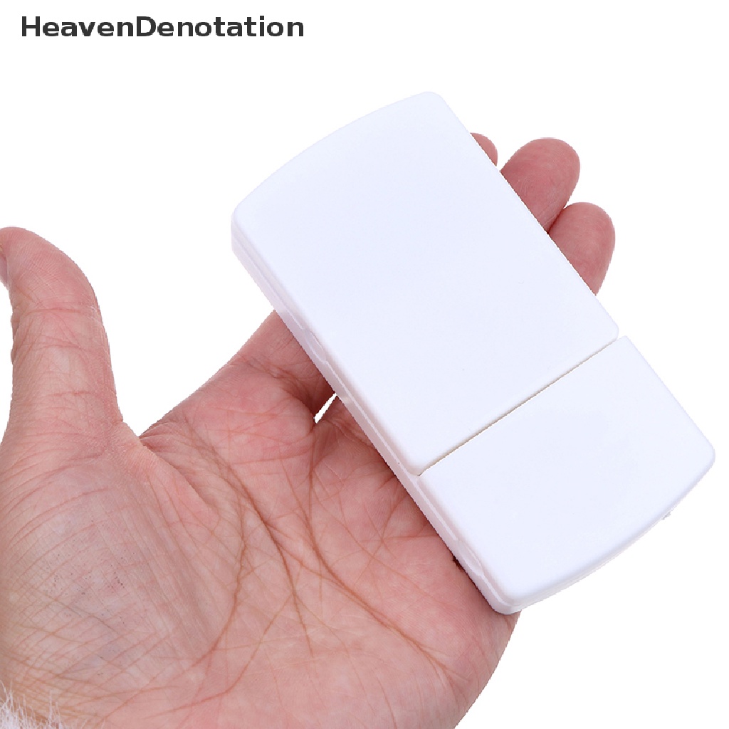 (Heavendenotation) Dispenser / Pemotong Obat Pil Mini Untuk Travel