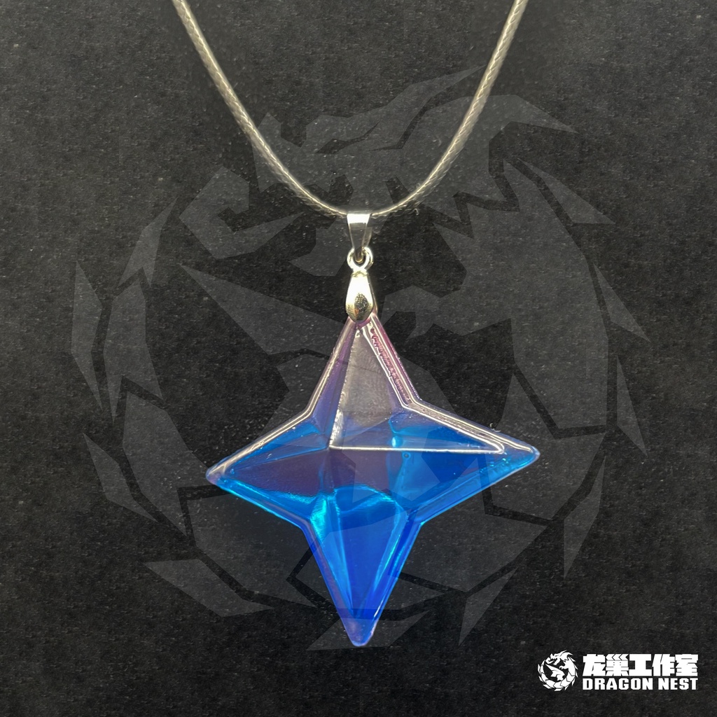 Kalung Primogem - Primogem Necklace - Kalung Genshin Impact - Primogem Resin - Genshin Impact Resin 
