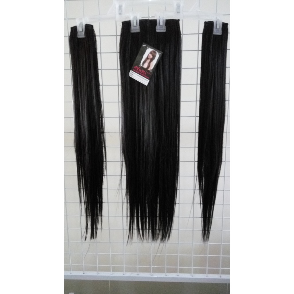 hairclip 3 layer lurus smoothing 70cm dan 55cm