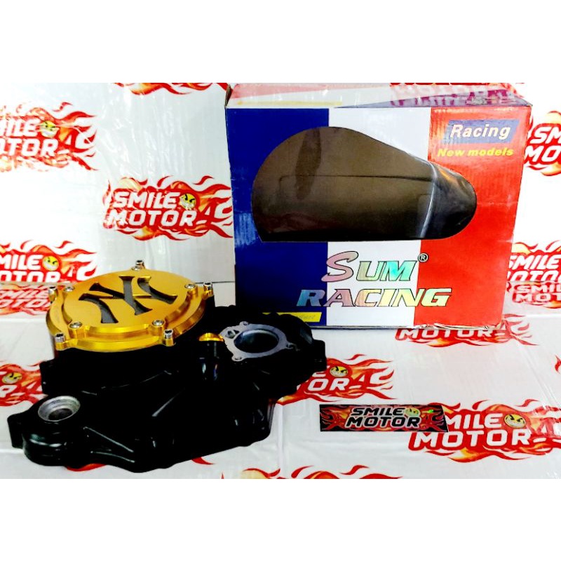 BAK KOPLING TRANSPARAN COVER VARIASI SUM RACING R15 V1/V2,NEW VIXION/NVA/NVL,MX-KING,XABRE