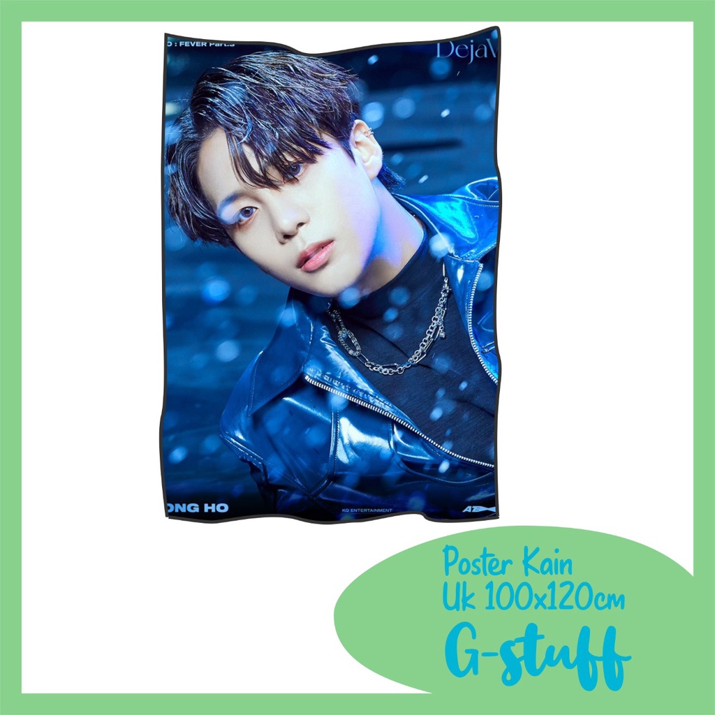 POSTER KAIN/TAPESTRY ATEEZ JONGHO