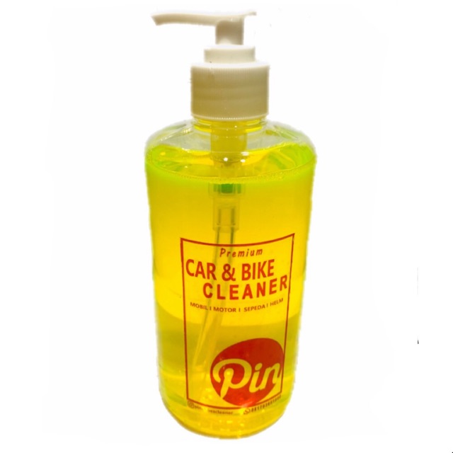 Pin Car And Bike Cleaner 500ml Sabun Pencuci Mobil Motor Helem Sepeda