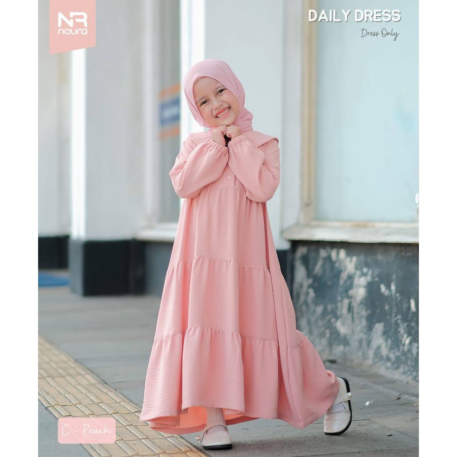 [Seri C] Gamis Anak Perempuan | Daily Dress Anak Perempuan | Dress Harian Anak Perempuan | Baju Hari