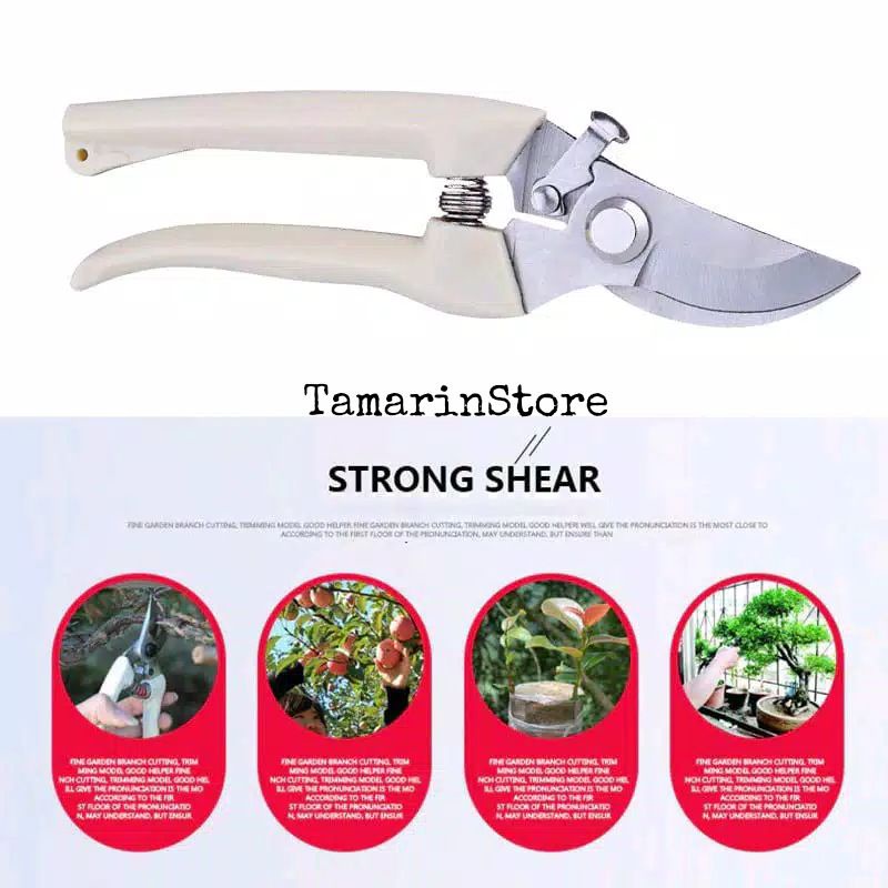 Gunting Dahan Ranting Tanaman Alat Potong Stek