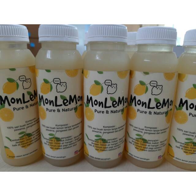 

Sari Lemon Asli MonLeMon