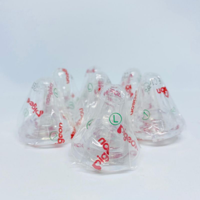 Dot Pigeon Silicone Nipple Satuan S/M/L - Dot Bayi Pigeon-1