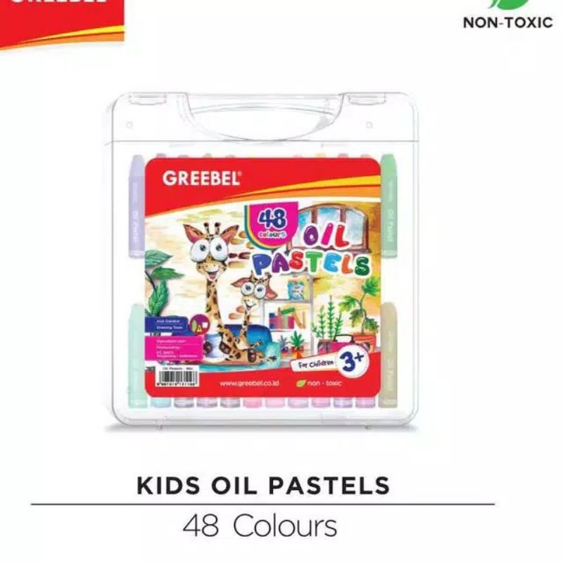 

Crayon / Oil Pastel Greebel 48 Warna