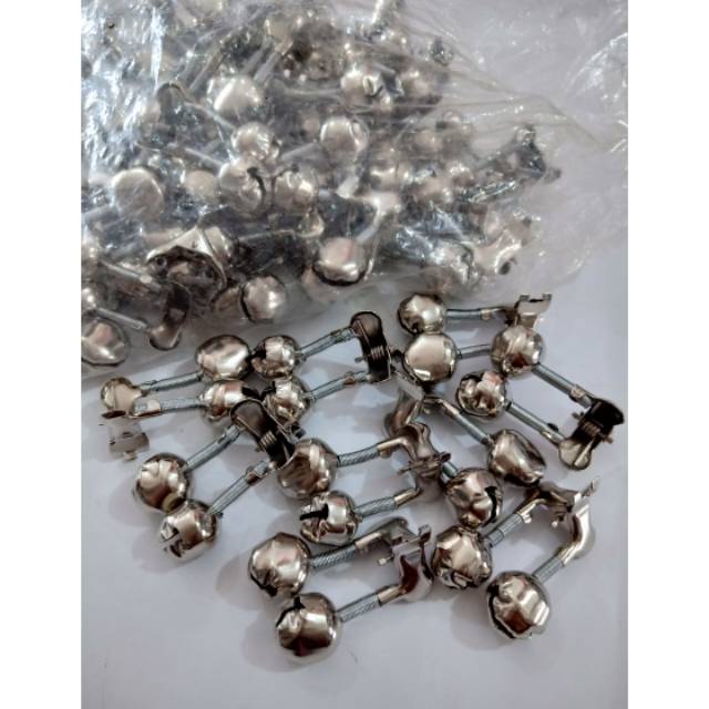 Kerincingan Pancing Besi double Jepit ✨