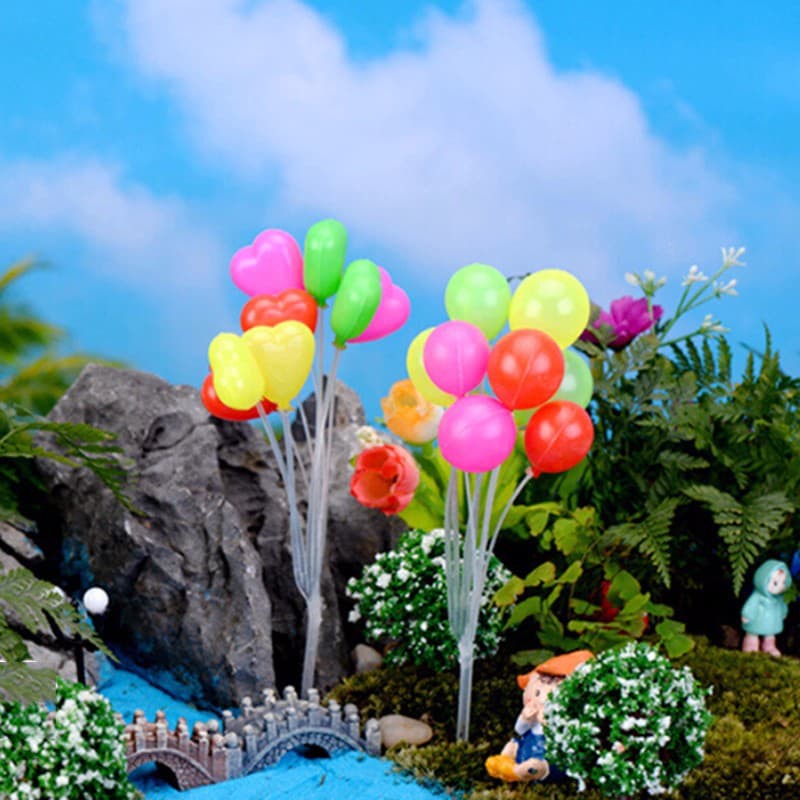 Miniatures - Colorful Balloons (1bunch)