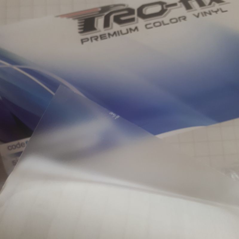 SKOTLET TRANSFARAN WARNA PUTIH DOFF  BENING DOFF  45CM X 1METER PRO-FIX