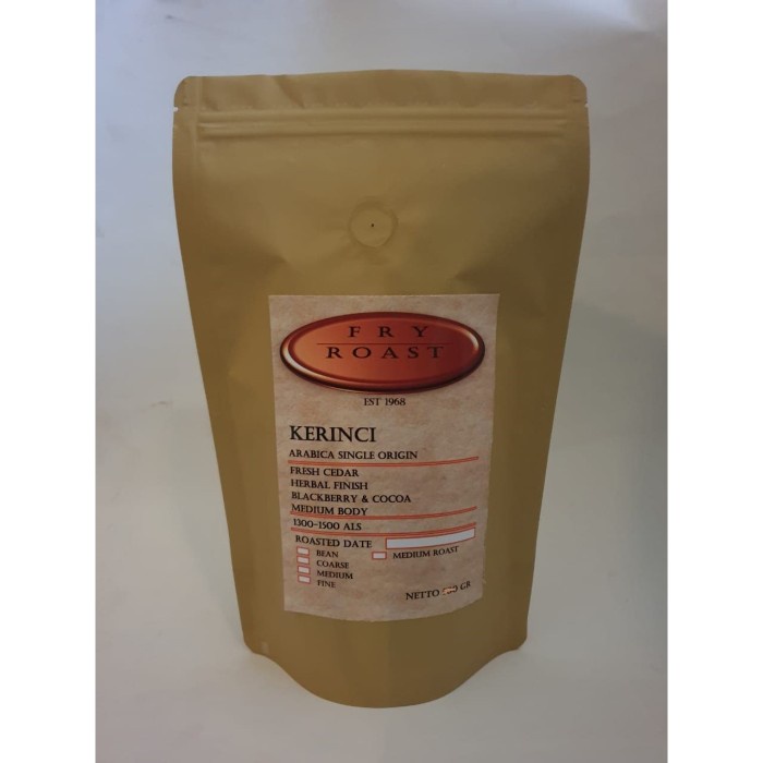 

gt201jyj Kopi Arabika Kerinci 250 Gram Biji Dan Bubuk - Biji Ds20X11