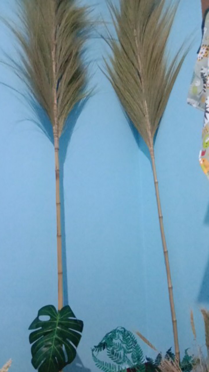 Bunga Kering Bundle Isi 2 /daun Kering /bunga Hias /natural Leaf