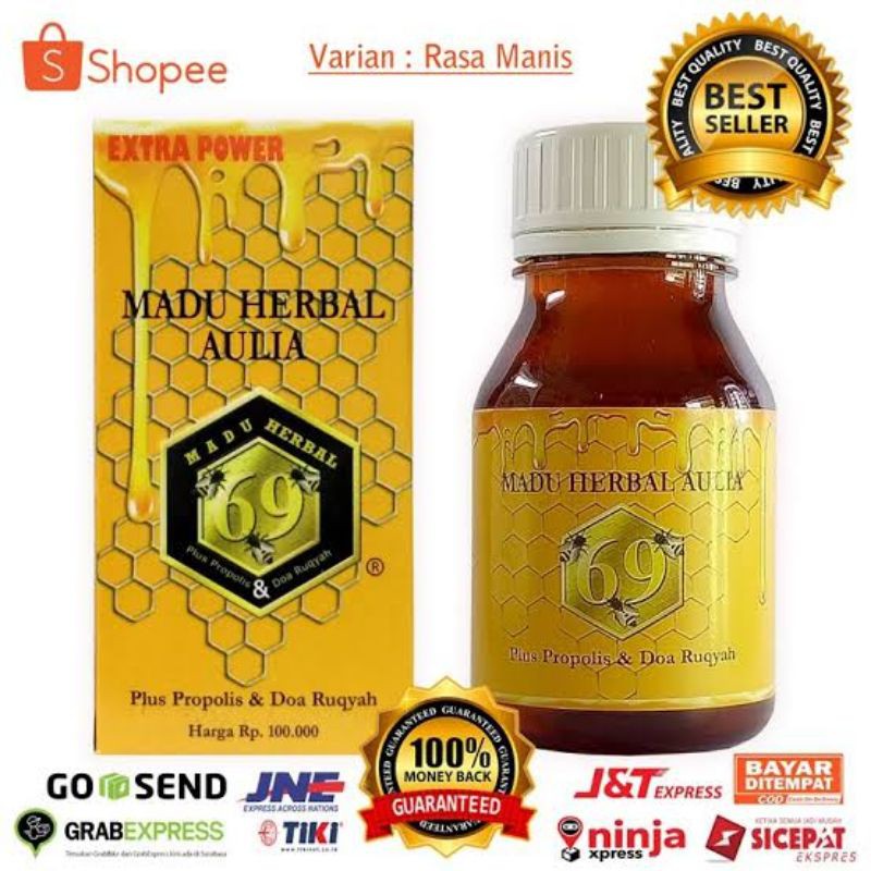 

MADU HERBAL 69 AULIA (MANIS) Propolis Ruqyah
