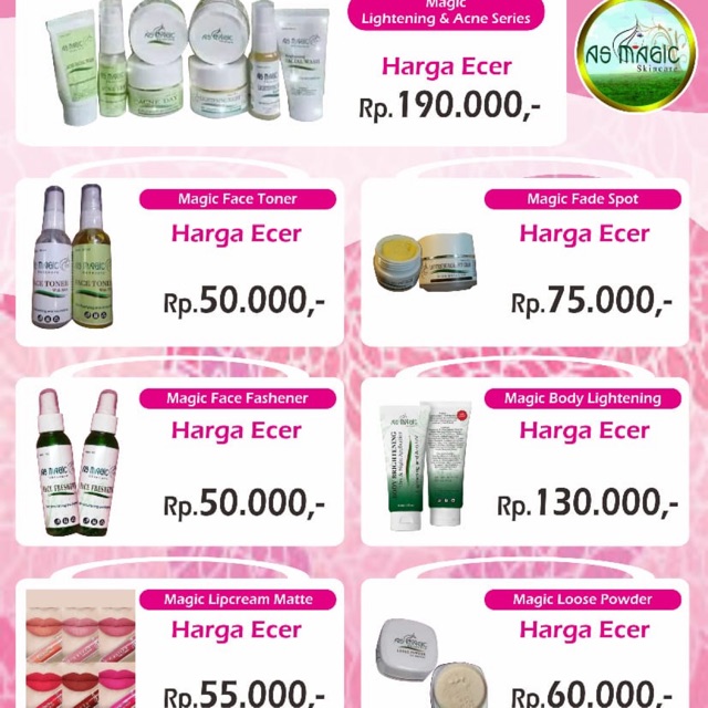 As magic skincare