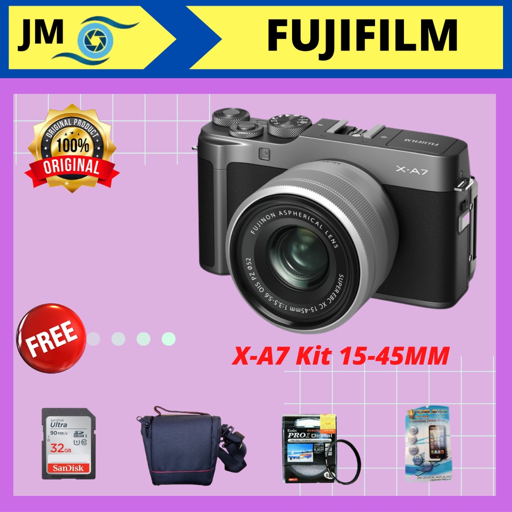 FUJIFILM X-A7 Kit 15-45mm