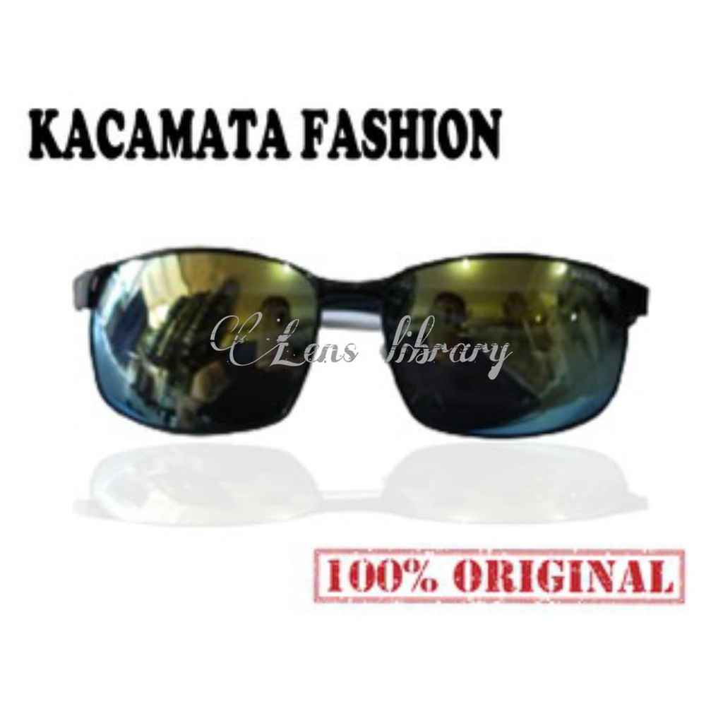 Kacamata hitam mirrro/ kacamata lensa gelap /kacamata gaya modern /kacamata wanita pria /kacamata le