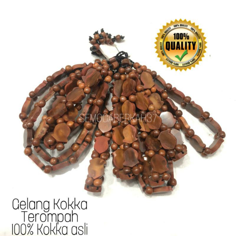 GROSIR MURAH Gelang kokka kaukah fukaha terompah 100% asli