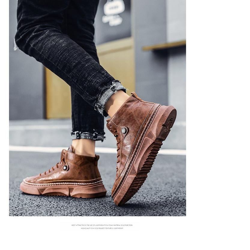 Pennay Boots - Sepatu Boot Pria Import Martin Luther Boot Retro Casual Kerja dan Adventure