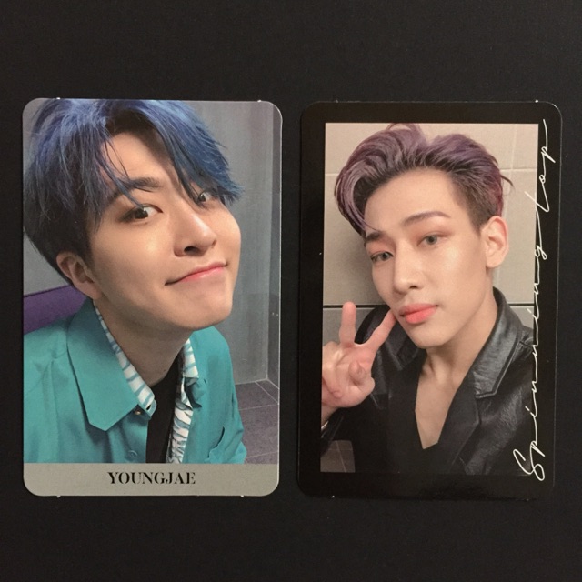 OFFICIAL PHOTOCARD GOT7 [BAMBAM & YOUNGJAE] SPINNING TOP