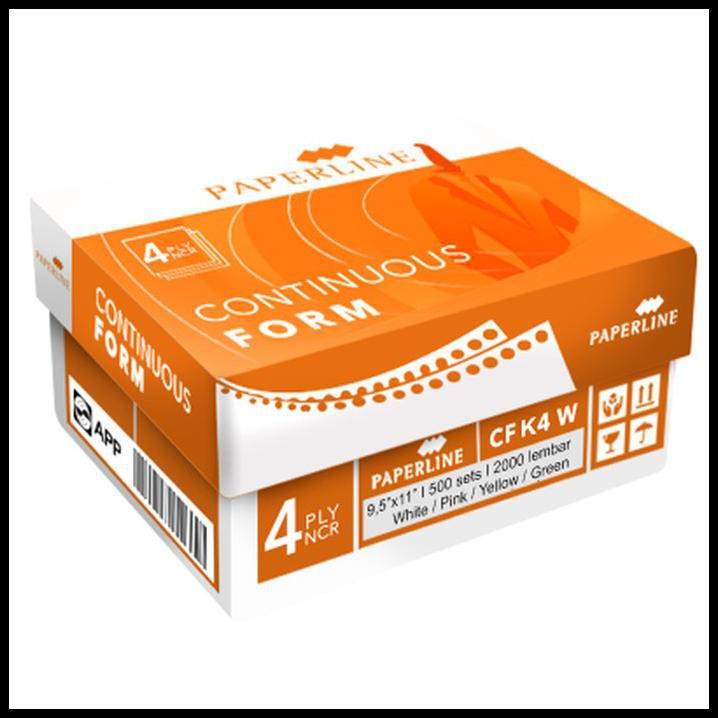 

Khoiri.Olshop | Dus Kertas Continuous Form 4 Ply 9,5X11 - Paperline Cf K4 W
