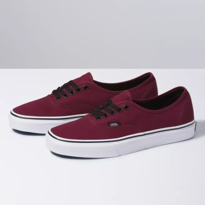 Sepatu Sneakers Era Authentic Sepatu Vans Maroon Sepatu Pria Wanita