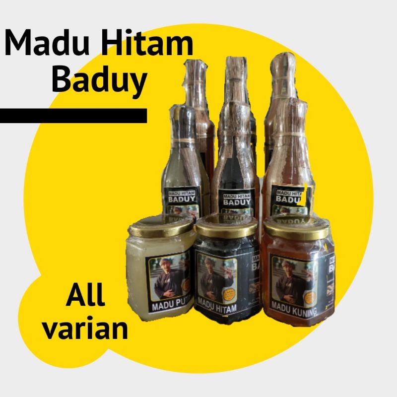 

Madu kuning baduy all varian madu baduy murni 100% asli