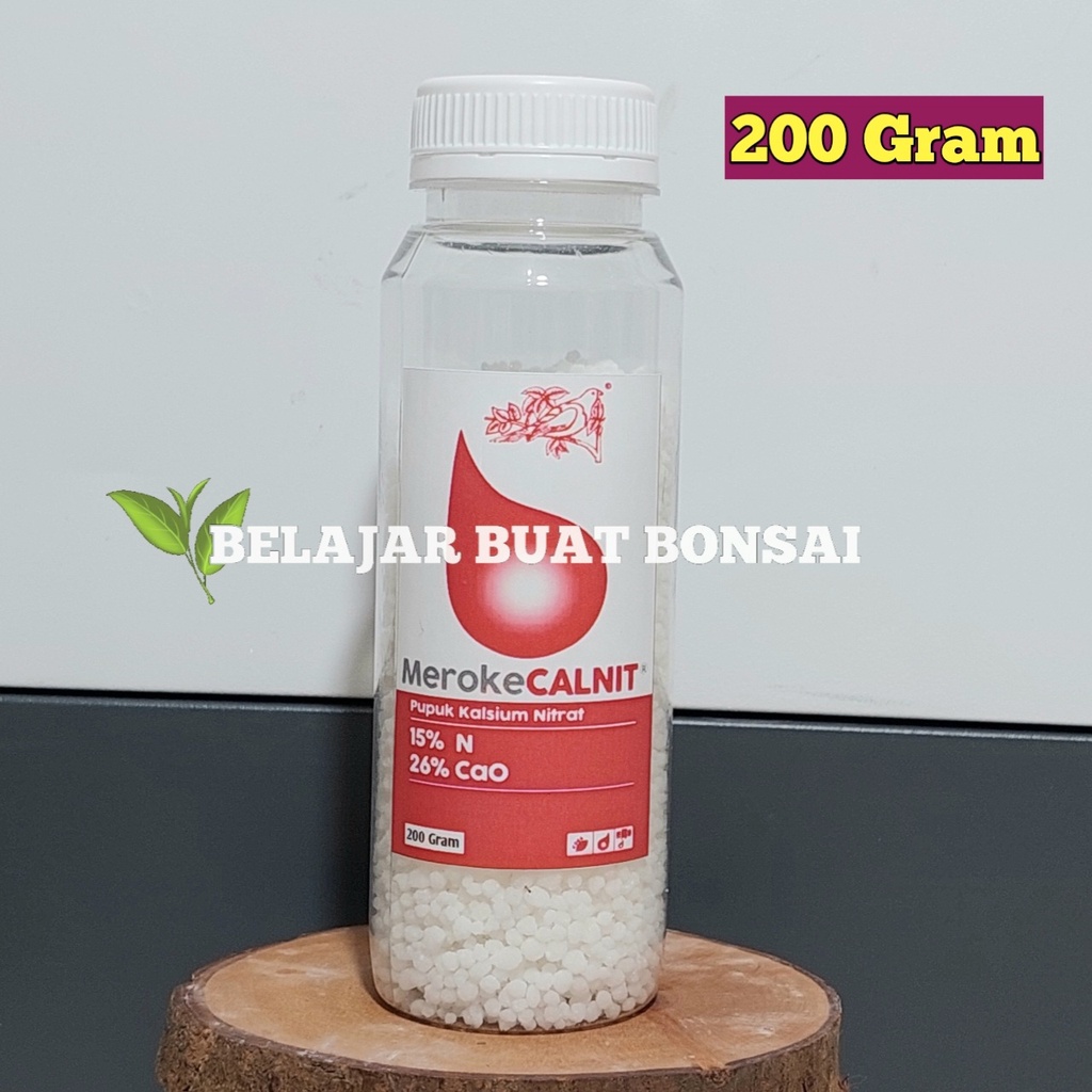 Pupuk Meroke Calnit Kemasan Repack 200 Gram