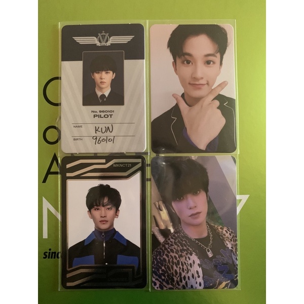 ready wts pc jeno selimut glitch ver pair pc jaehyun jewel universe mark wgu uc mark pilot card kun 
