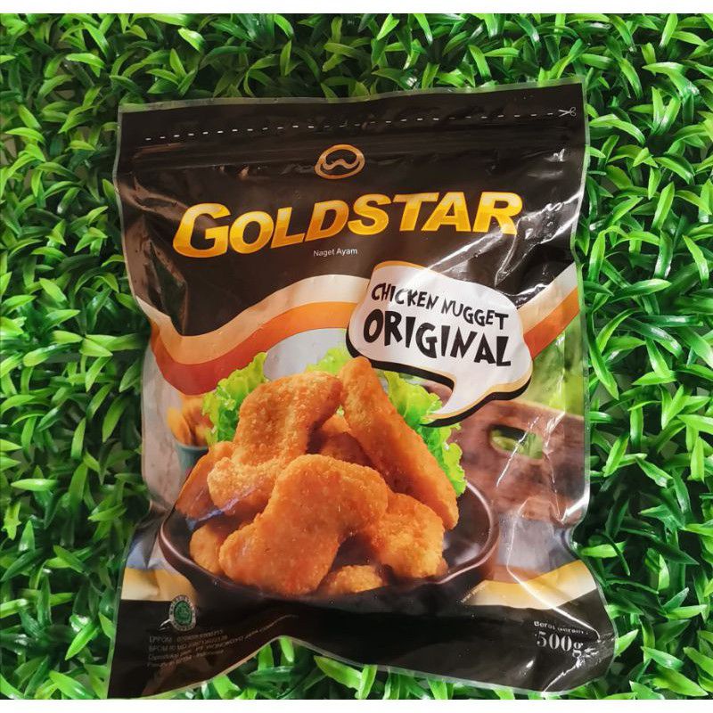 

Goldstar Chicken Nugget 500gr / Naget Ayam / Nuget / Gold Star