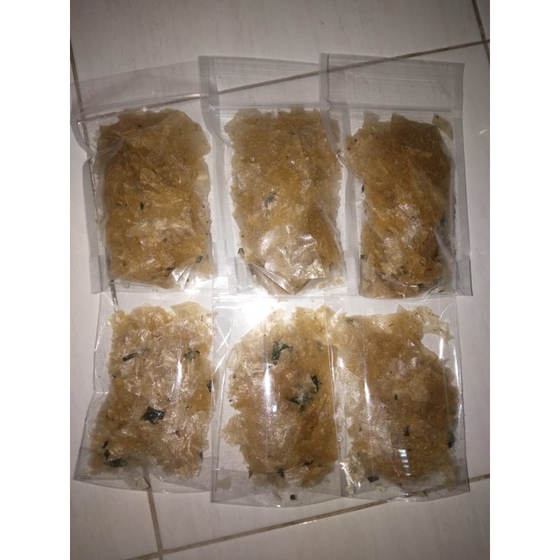

[BISA COD]KERIPIK KACA ORIGINAL 100gr FREE BUBBLE WRAP‼️