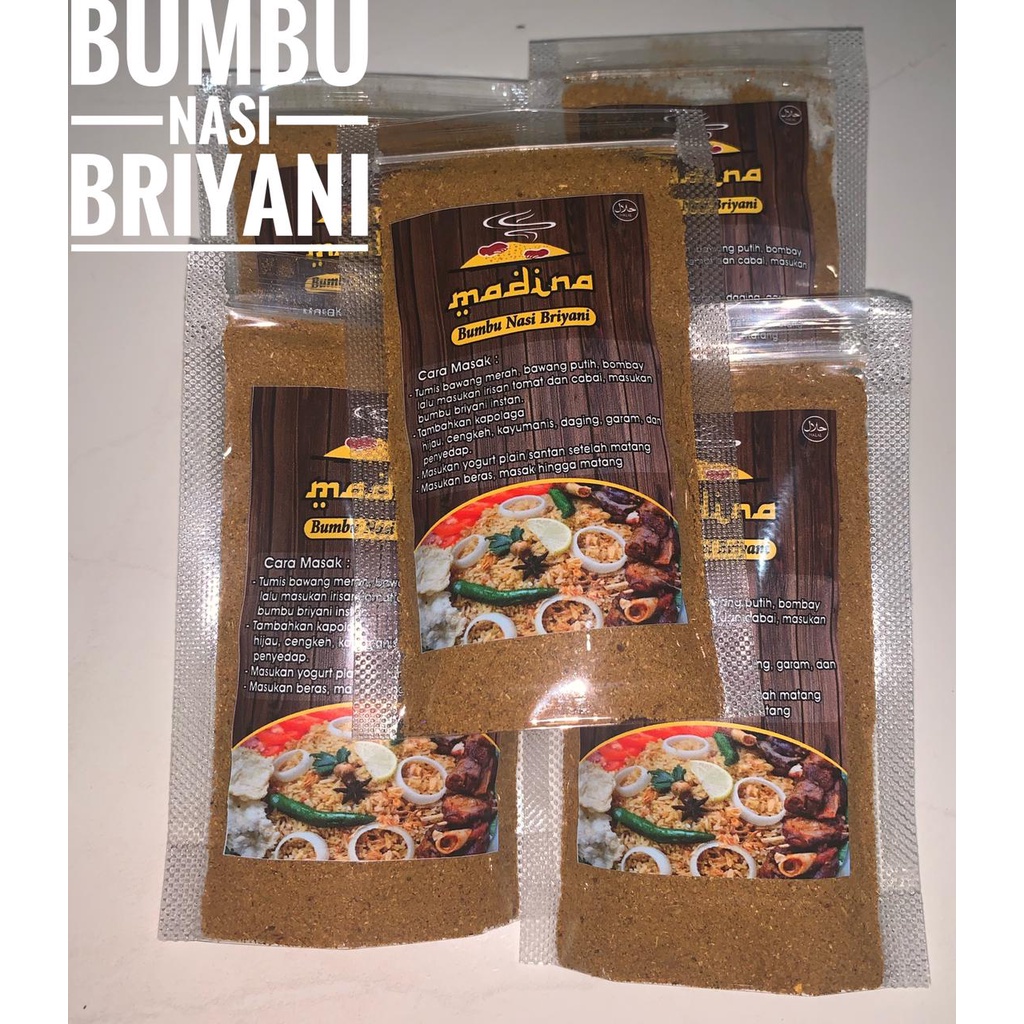 BUMBU NASI BRIYANI 50 gr. untuk 1 kg beras