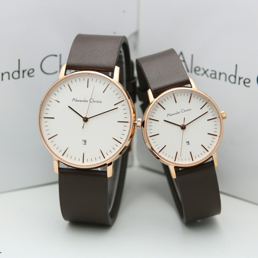 Jam Tangan Pria Alexandre Christie AC8420 AC 8420 MC Kulit Original