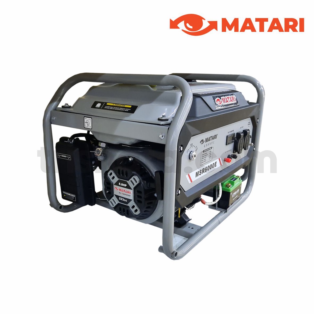 GENSET MATARI  GASOLINE 4.000 WATT AVR MSR6000E