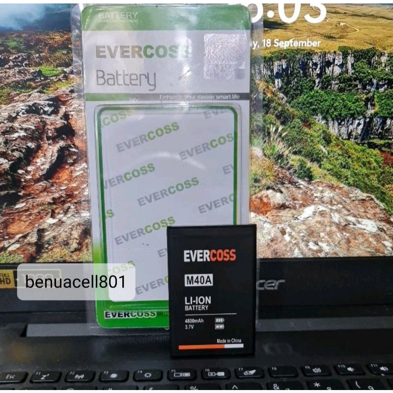 battery baterai batrai Evercoss M40A