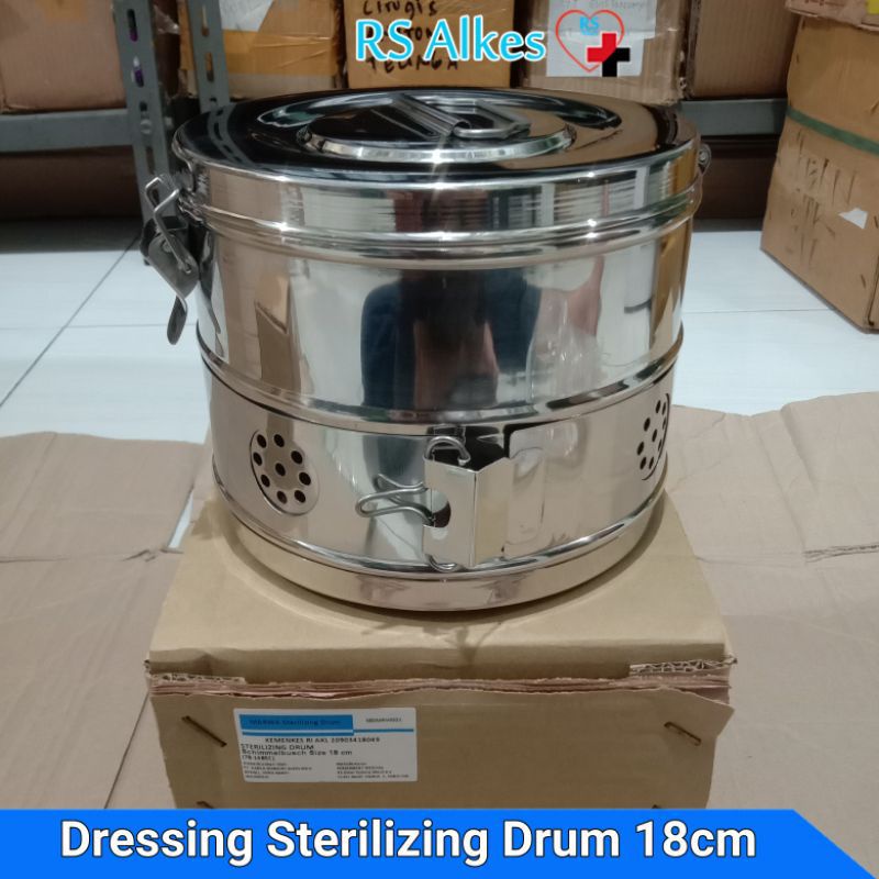 Tromol Kasa 18 cm Dressing Drum 18 cm marwa