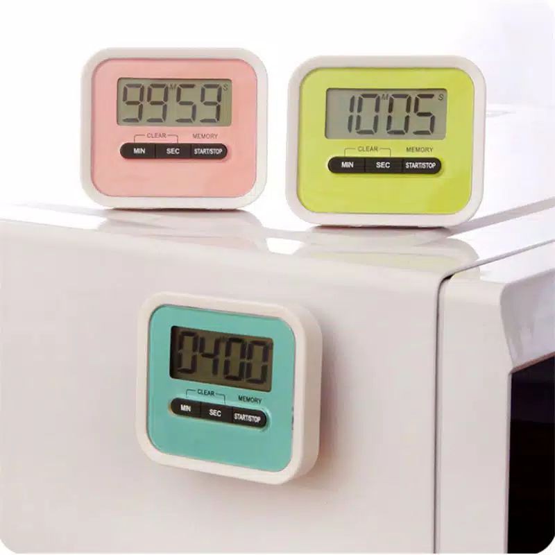 Timer Mini Digital Dapur Countdown Timer - II5 - Black