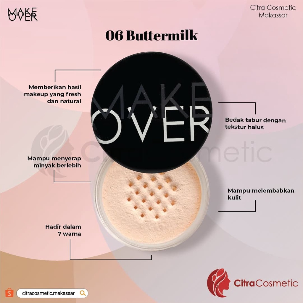 Make Over Silky Smooth Translucent Powder 35 Gr