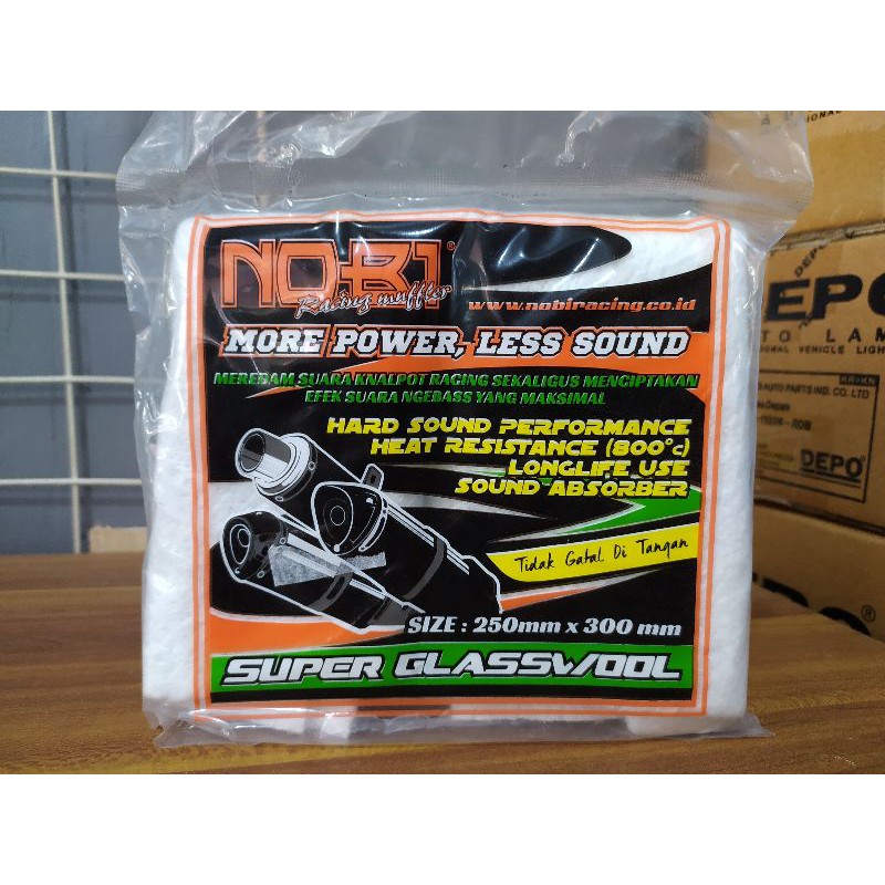 GASBUL ANTI BAKAR GASBUL KNALPOT NOBI PUTIH