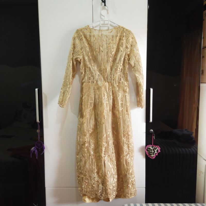 Kebaya Gold Brokat India