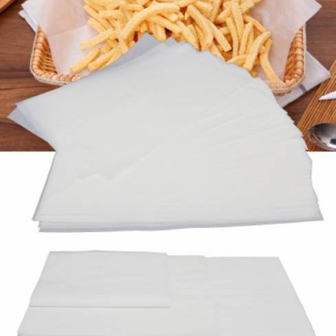 Baking paper non stick Anti lengket 10 lembar/kertas roti/parchment