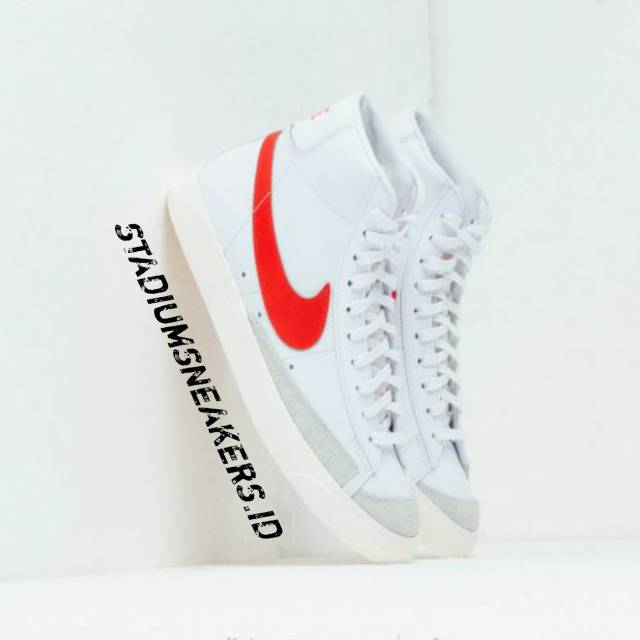 nike blazer mid vintage 77 habanero red