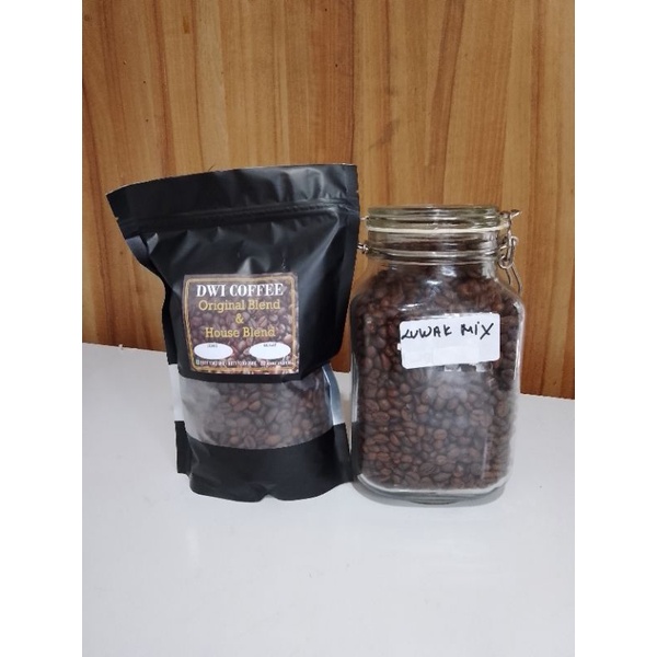 Biji kopi Luwak Mix