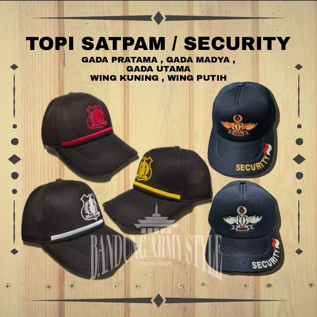 TOPI SECURITY MODEL BARU PDH PDL