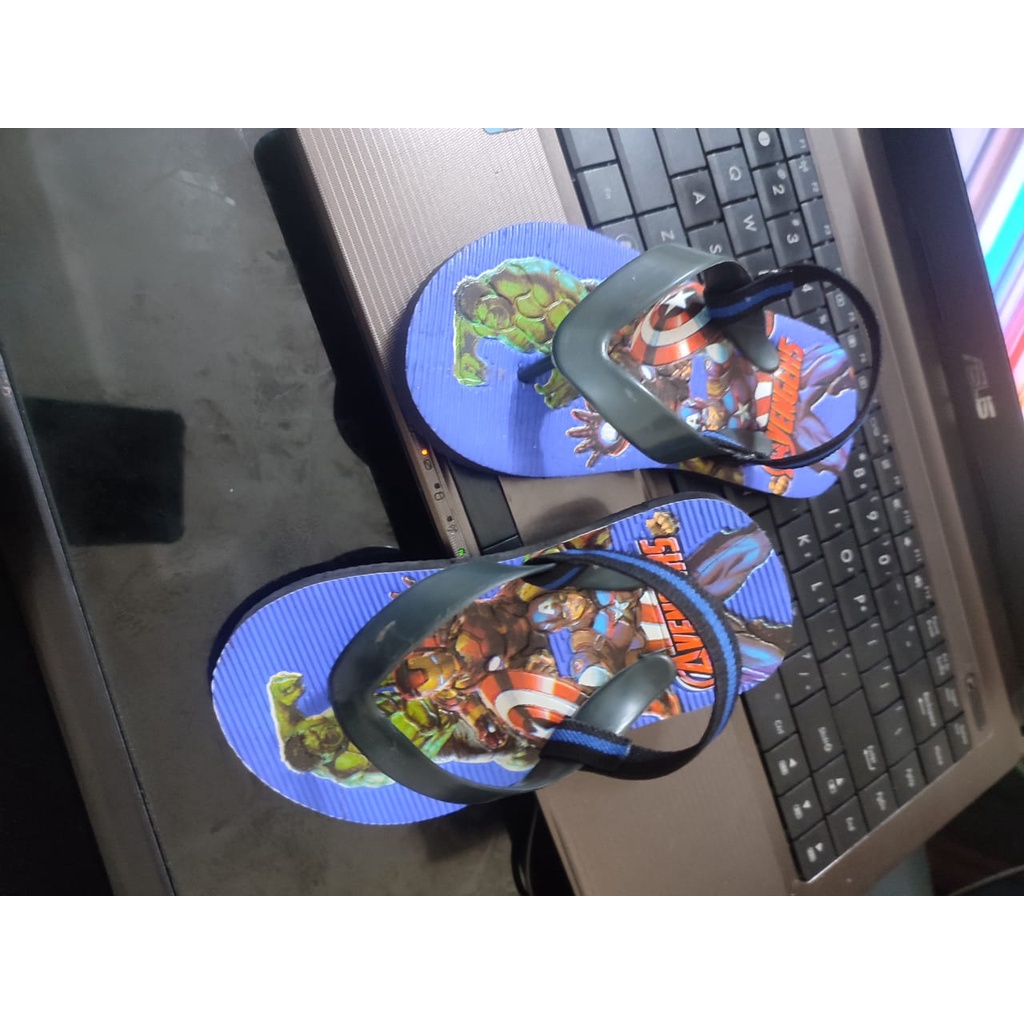 SANDAL BABY JEPIT KIDDS CWO MOTIF AVENGER 1-3 THN