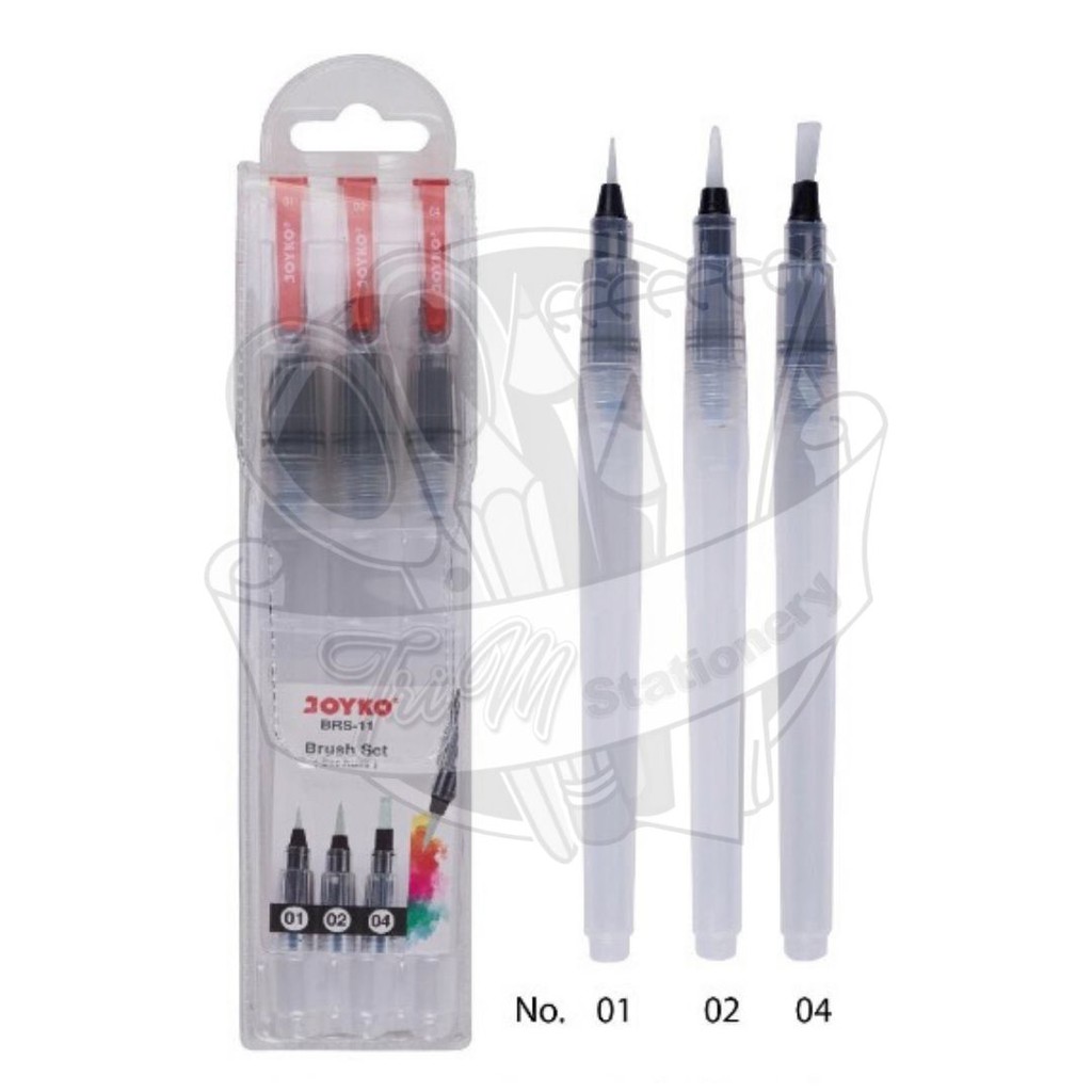 

Joyko Water Colour Brush Set / Kuas Set BRS-11